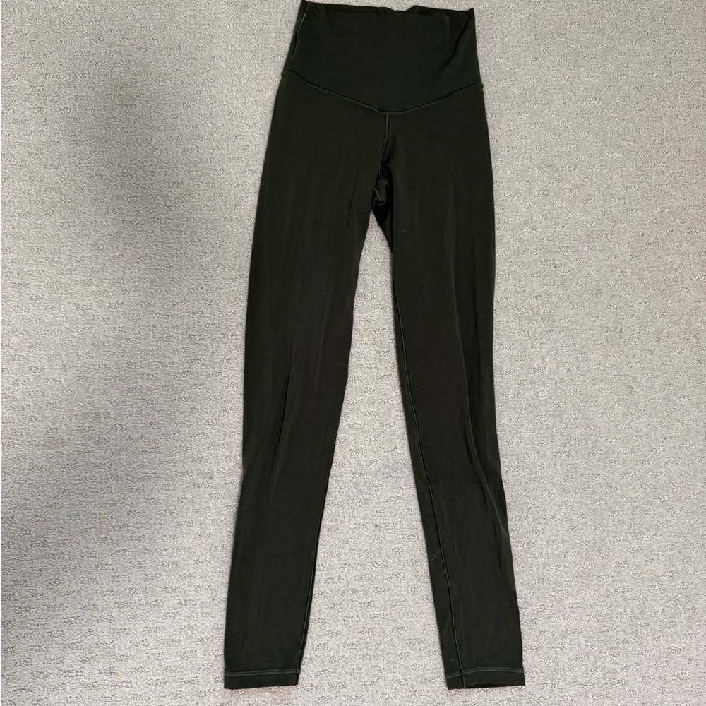 Aerie Green High-Waisted Leggings